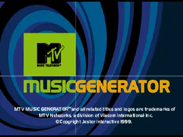 MTV Music - Generator (US) screen shot title